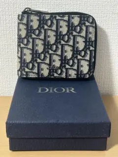Dior✨️財布 オブリーク トロッター ラウンドジップ キャンバス 黒