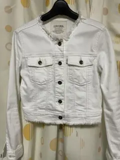 COCO DEAL ホワイトデニムジャケット