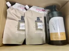 cocone クリームシャンプー 本体380ml + リフィル400ml 2個