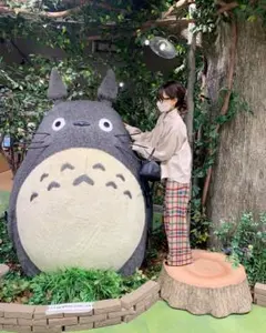 CABaN ウールポリエステル タータンチェックワイドパンツのサムネイル