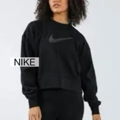 NIKE クロップドスウェット アイボリー