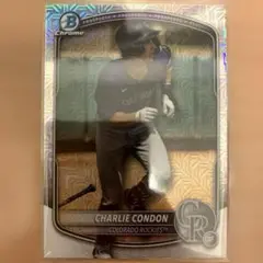 チャーリーコンドン topps bowman chrome 2025 MOJO