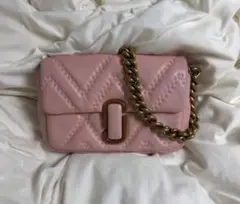 MARC JACOBS キルティングバッグピンク　期間限定値下げ