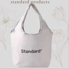 スタンダードプロダクツ 保冷保温もできる エコバッグ ショートロゴ （グレー）のサムネイル