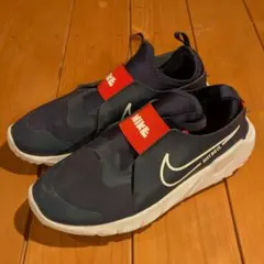 ナイキ　フレックスランナー　25.0cm ネイビー　スリッポン