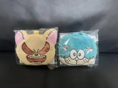 僕のヒーローアカデミア アニマルフェイスポーチ　デクシープ&バクドッグセット