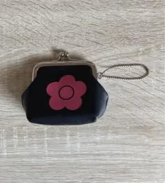 マリークワント　がま口コインケース　ポーチ