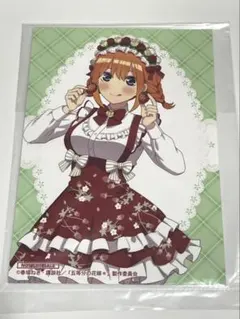 五等分の花嫁　ショートケーキ　アニメイト特典　ブロマイド　四葉
