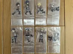 【8種コンプリートセット②】一番くじ　進撃の巨人　H賞　アクリルスタンド