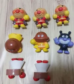 アンパンマン　バスボム　フィギュア　8点