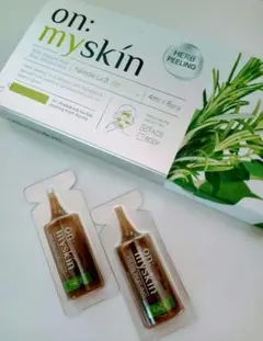 オーマイスキン ハーブピーリング オンマイスキン フェイス用4ml x 2