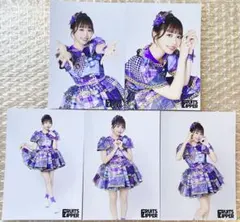 FRUITS ZIPPER 生写真 蝶々 仲川瑠夏 5枚 セット
