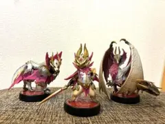【美品】モンスターハンターライズ　アミーボ（amiibo） 3体セット
