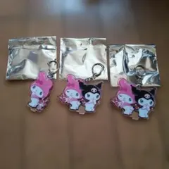 マイメロディ アクリルキーホルダー 3個セット