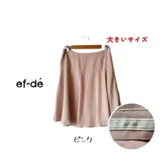〈最終価格〉 ef-de/エフデ フレアミニスカート 大きいサイズ/13のサムネイル