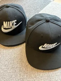 NIKE ナイキ キャップ 帽子 ブラック ロゴ刺繍