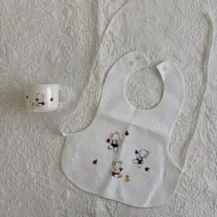 ファミリア　お食事スタイ＆コップ