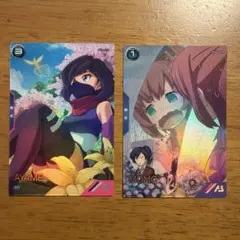 ガンダムアーセナルベース　プロモ　アヤメ、モモ