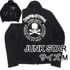 ジャンクスター　Ｙ２Ｋ　スカル　ドクロ　刺繍　トラックジャケット　サイズＭ