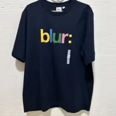 GU ブラー　blur: Tシャツ　ネイビー　メンズXL