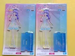 アイカツ！ スタンド付きアクリルプレート　氷上スミレ×2個セット