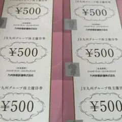 JR九州株主優待券4500円