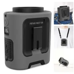 [2025アップグレード]ベルトファン 腰掛け扇風機 4段階調節 13000RA