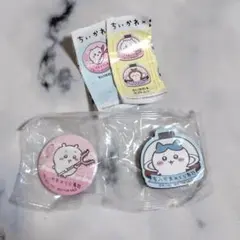 【新品未開封】くら寿司コラボ ちいかわ 缶バッチ マグネットシート