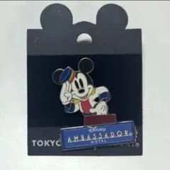 ディズニー アンバサダーホテル ミッキー ピンバッジ ディズニーランドのサムネイル