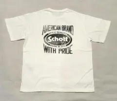 新品Schott(ショット)バックプリントTシャツLサイズ