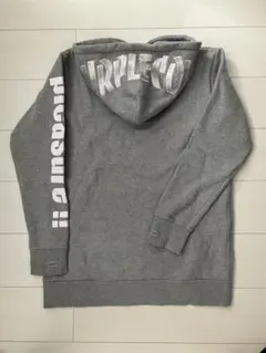 ②purplecow ロングパーカー　裏起毛　スノーボード／スキー　S〜M相当