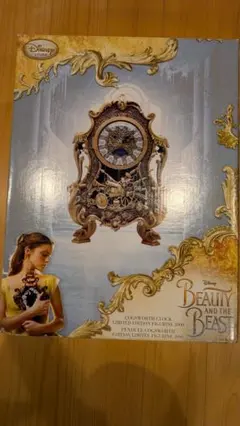 世界限定2000体・証明書付】実写版 美女と野獣 コグスワース 置き時計