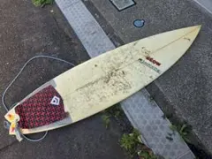 ルークスチューダー 5'11ft サーフボード 浮力十分 フィン付き すぐ