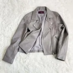 アーバンリサーチ　ラムレザー　ダブル　ジャケット　コート