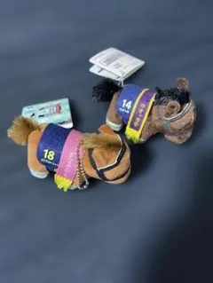 サラブレッドコレクション マスコットぷち（ダイワスカーレット＆ウオッカ）