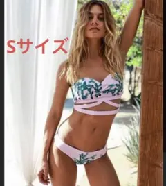 ALEXIA STAM アリシアスタン　サボテン柄水着