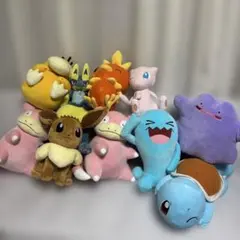 新品　ポケモン　ぬいぐるみ　まとめ売り　10点　　タグ付き　おまけあり
