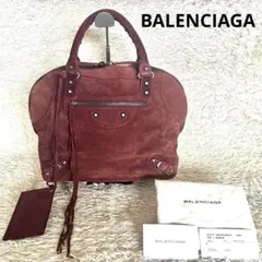 【新品同様】希少 BALENCIAGA BOWLING BAG ボーリングバッグのサムネイル