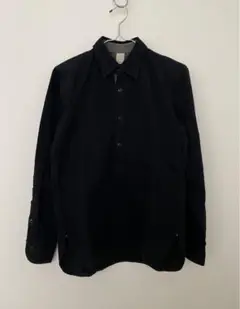 TATAMIZE プルオーバー シャツ ネイビー