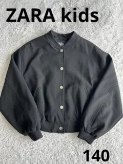 ZARA ザラ ボンバージャケット ブルゾン ブラック