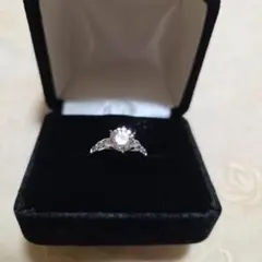 jewelry Aimer】完売品 ティアドロップモチーフダイヤモンドリング