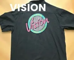 ❤【両面ガッツリ刺繍】VISION STREET WEAR 半袖シャツ Y2Kのサムネイル