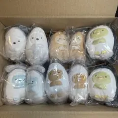 すみっコぐらし ねこの日スペシャルぬいぐるみ 受注ぬいぐるみセット
