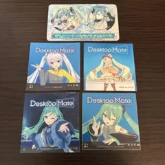 非売品 初音ミク DesktopMate ステッカー 5枚セット