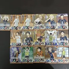 バボカ　ハイキュー　烏野　16枚