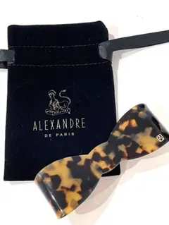 レア美品★ALEXANDRE DE PARIS★シンプルリボンバレッタ