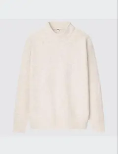 ユニクロ／スフレヤーンモックネックセーター