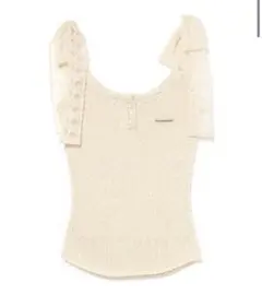 トップス andmary Cotton ribbon tank andmary Cotton ribbon tank BLACK｜Yahoo!フリマ（旧PayPayフリマ）
