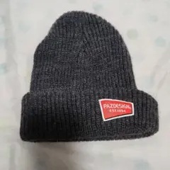 PAZ DESIGN チャコール ニット帽 F
