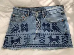 リーバイス501XX デニムミニスカート